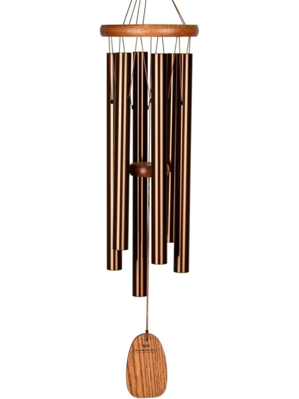 Medium 24'' Bronze Wind Chime - Inspirational & Memorial Gift for Home, Patio